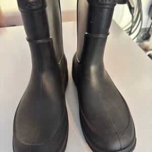 Classic Black Rubber Rain Boots
